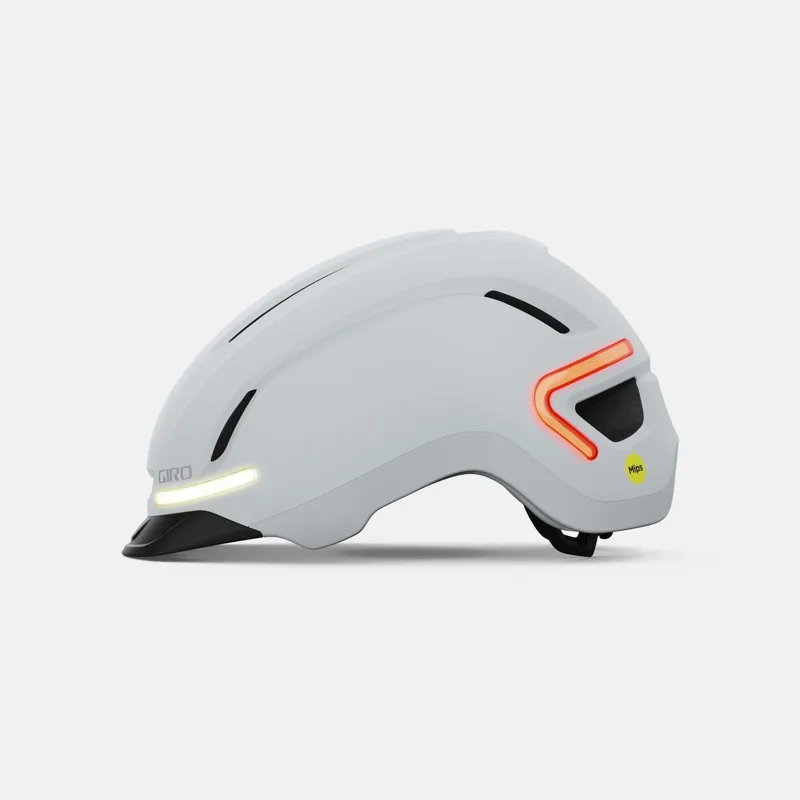 Giro Ethos MIPS LED Urban Helmet in Matte White-3
